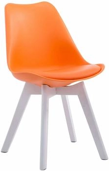 CLP Borneo V2 Kunstleder wei&szlig; orange
