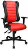 Topstar Gaming Stuhl Sitness RS, SR100 DA01 Kunstleder rot, Gestell schwarz
