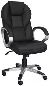 Amstyle Matera Chefsessel schwarz