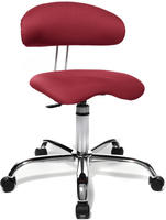Topstar ST290W51, Topstar B&uuml;rostuhl Sitness 40, ST290W51 Stoff rot, Gestell chrom