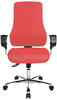 Topstar Sitness 55 Bürostuhl, Stoff rot, mit Armlehnen, SD69X L51
