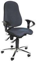 TOPSTAR Drehstuhl SI59UG28 Sitness 10 B&uuml;rost&uuml;hle Chrom-Dunkelblau L/B ca....