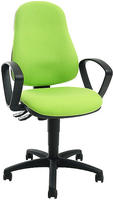 Topstar 8169G05, Topstar B&uuml;rostuhl Point 60, 8169G05 Stoff gr&uuml;n, Gestell chrom