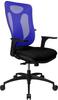 Topstar Bürostuhl Net Pro 100, NN10S T208, schwarz / blau, Stoff / Netz,...