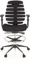 B&uuml;rostuhl / Drehstuhl Ergo Line Ii Work Stoff Schwarz Hjh Office