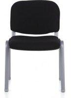 Besucherstuhl / Konferenzstuhl / Stuhl Xt 600 4er Pack Silber /schwarz Hjh Office