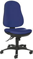 Topstar 9020G26, Topstar B&uuml;rostuhl Trend SY 10, 9020G26 Stoff blau, Gestell schwarz
