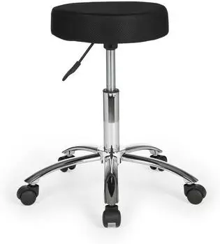 Amstyle Leon Arbeitshocker schwarz