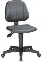 Arbeitsdrehstuhl Unitec Rollen Integralschaum schwarz 440-620mm BIMOS