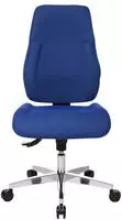 B&uuml;rodrehstuhl Punktsynchr.-T.blau 430-510mm Trgf.110kg TOPSTAR