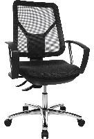 Topstar ERGO STEEL NET G20, Topstar B&uuml;rostuhl Ergo Steel Net Stoff schwarz, Gestell