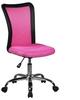 Amstyle Drehstuhl pink Stoff