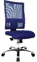 Topstar B&uuml;rostuhl Nito, PRONETSYT38 Stoff blau, Gestell alu