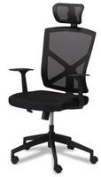 PKline Bürostuhl Nori schwarz Schreibtischstuhl Drehstuhl Sessel Chefsessel Büro Stuhl