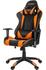 PKline Knight Paracon Gaming Gamer Stuhl Nackenkissen Lendenstütze orange Büro Sessel