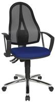 B&uuml;rostuhl Point60 blau/Netz (G260)