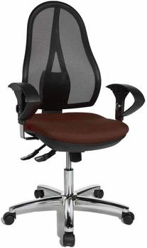 Topstar Open Point SY Deluxe OP290U G08 Stoff braun Gestell chrom