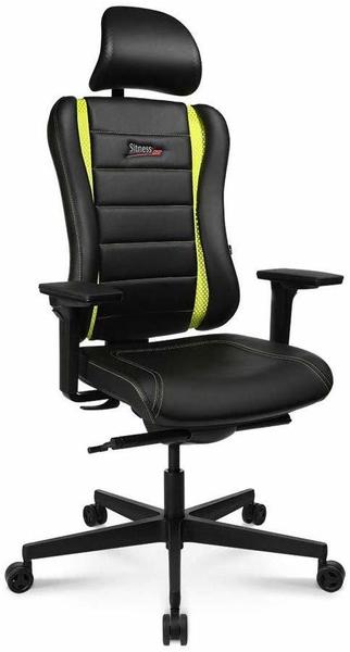 TOPSTAR Sitness RS Pro Gaming Stuhl schwarz Kunstleder