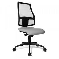 Topstar B&uuml;rostuhl Syncro Net, SN100 T23 Stoff grau, Gestell schwarz hellgrau