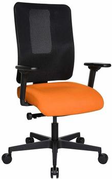 Topstar Sitness Open X (N) Deluxe OX300TW2 T340 Stoff orange Gestell schwarz