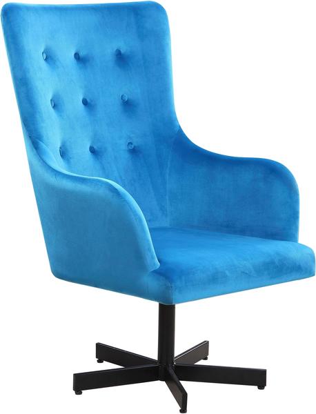 SIT Möbel SIT Drehstuhl Sit&Chairs Samtbezug in bunten Farben blau