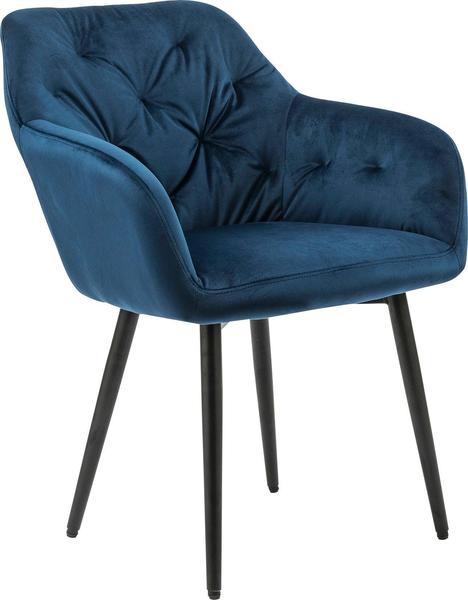 SalesFever Gaming Chair Drehbar, kippar, höhenverstellbar blau