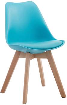 Clp Borneo V2 Kunstleder mit Kunststoffsitzschale blau