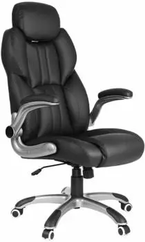 Songmics Chefsessel Kunstleder schwarz (OBG65BK) Songmics Chefsessel Kunstleder schwarz (OBG65BK)