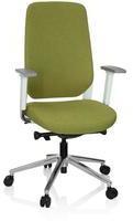 HJH Office Profi Bürostuhl CHIARO T4 WHITE Stoff ergonomisch Grün