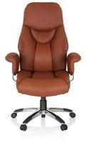 Luxus Chefsessel Prado Kunstleder Braun Hjh Office