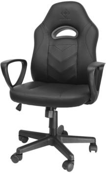 deltaco Klassischer Gaming Stuhl (Junior Größe, Kunstleder, ergonomisch, höhenverstellbar)