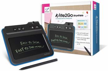 Penpower Write2Go Digitales Notiz-Pad USB 2.0 Integriertes Display, Digitalisierung ohne PC