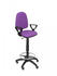 Piqueras y Crespo Stool Ayna Bali Fixed Armrests Parquet Wheels