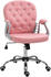 Vinsetto Bürostuhl 59,5 x 60,5 x 95-105 cm rosa (921-169V01PK)