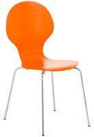 CLP Besucherstuhl Diego orange