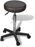 vidaXL B&uuml;rohocker Braun