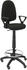 Piqueras y Crespo Stool Ayna Bali Fixed Armrests Parquet Wheels
