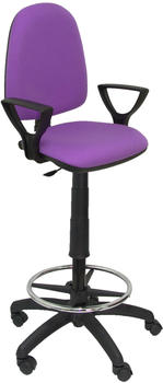 Piqueras y Crespo Stool Ayna Bali Fixed Armrests Lilac