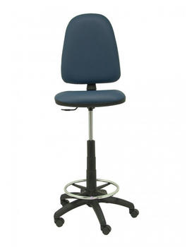 Piqueras y Crespo Stool Ayna Imitation Leather Navy
