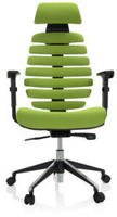 B&uuml;rostuhl / Drehstuhl Ergo Line Ii Pro Stoff Gr&uuml;n Hjh Office