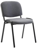 Besucherstuhl Ken Grau