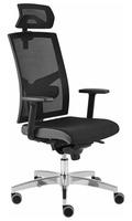 Hammerbacher-Drehstuhl Premium 2 mit Netzr&uuml;cken, schwarz-VSDP2/D