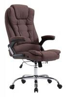 CLP B&uuml;rostuhl Thor Stoff Stoff HBT: 113x69,5x78 cm braun