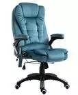 Vinsetto Drehstuhl mit Massagefunktion blau (921-171V90BU)