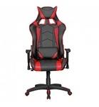 Lomadox Gaming Stuhl aus Kunstleder in schwarz/Rot B/H/T ca. 100/140/70cm