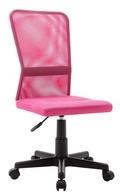 vidaXL B&uuml;rostuhl Rosa 44x52x100 cm Netzgewebe