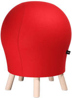 Topstar Fitness-Hocker Sitness 5 Alpine, 71260 L51, Ballsitz, Stoff, rot
