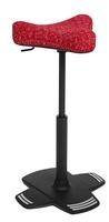 Topstar Stehhilfe Sitness Falcon, SF503 CV1, Sattelsitz, Stoffbezug, rot,...