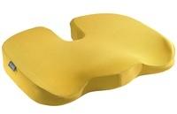 LEITZ Sitzkissen Ergo Cosy, gelb ergonomisches, orthop&auml;disches Sitzkissen,