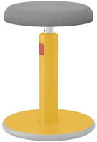 LEITZ Sitz-Steh-Hocker Ergo Cosy Aktiv, gelb h&ouml;henverstellbar von 45 - 79 cm &uuml;ber